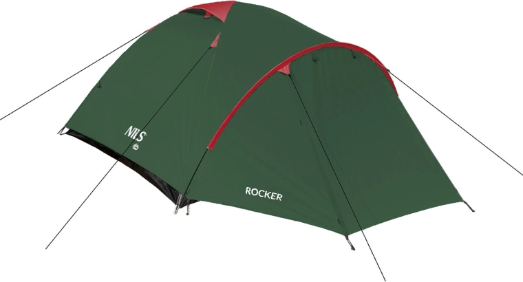 Turismitelk NILS Camp Rocker, roheline, 3 inimesele