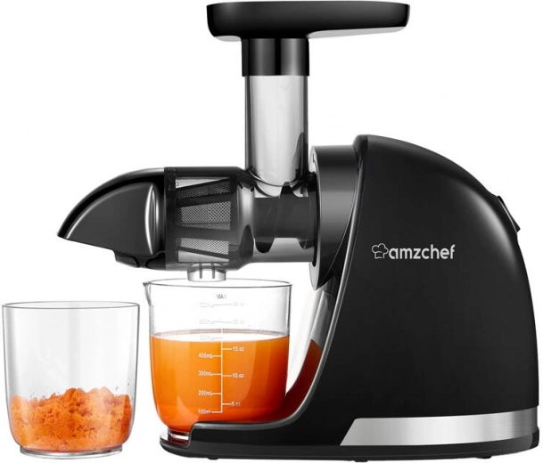 Aeglase pressiga mahlapress AMZCHEF, must