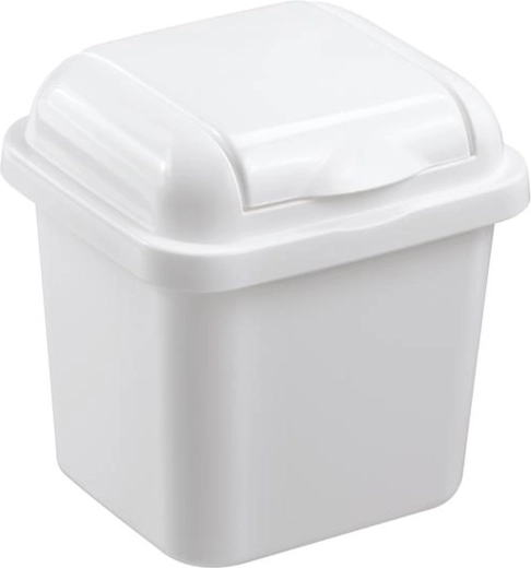 Plastikust prügikast HEIDRUN 1,5 l klapiga