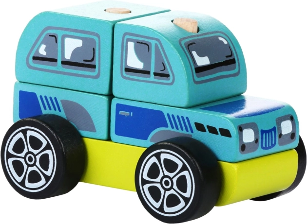 CUBIKA Puidust Maastikuauto Pusle
