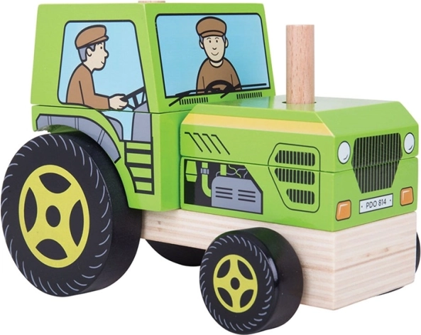 Puidust tükeldatav traktor BIGJIGS