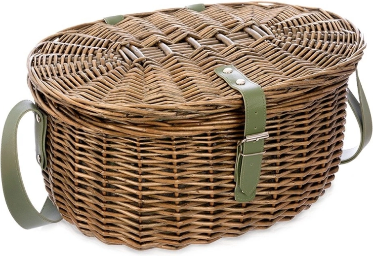 Punutud piknikukorv Verde 40 × 29 × 20 cm