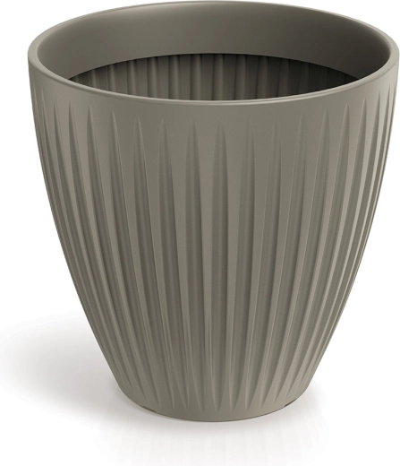 Lillepott Latia Round Midl 48 cm mokka