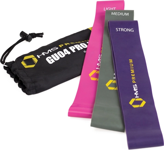 HMS Premium GU04 PRO vastupandirihmade komplekt – 3 koormustaset
