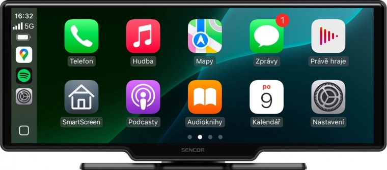 Juhtmevaba 10,26-tolline autoekraan Apple CarPlay ja Android Auto toega koos tagakaameraga