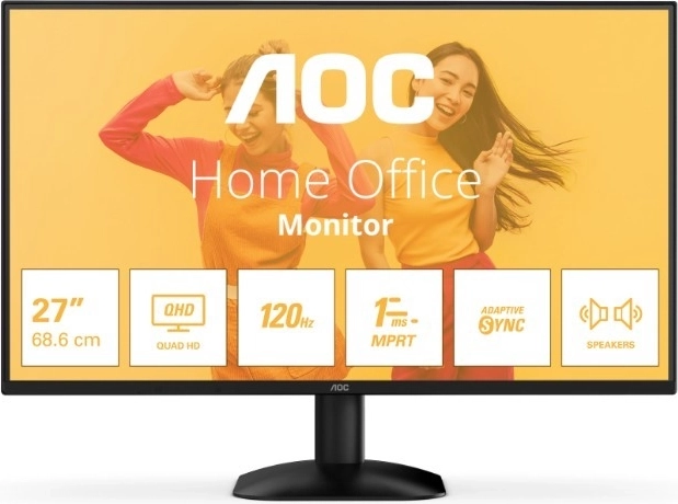 Monitor 27" IPS 120 Hz HDMI ja DisplayPortiga