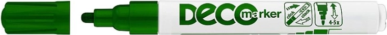 Dekoratiivne lakimarker ICO Deco, roheline