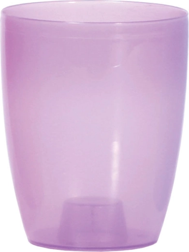 Orhideepott Coubi Orchid 13 cm läbipaistev matt lilla
