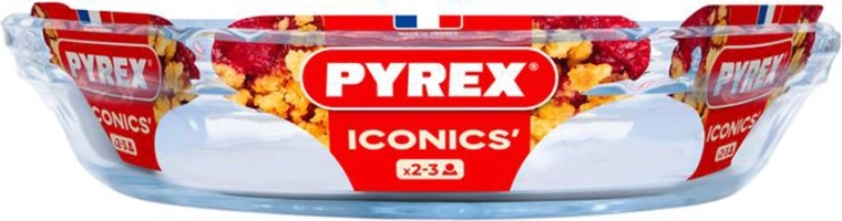 Klaasist pirukavorm PYREX 23 cm