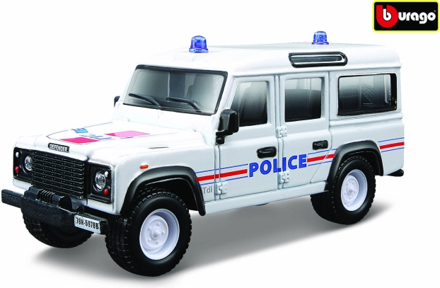 Bburago Land Rover Defender 110 Emergency Force 1:50 metallmudel