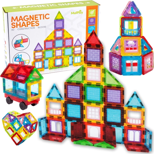 Magnetiline 3D ehituskomplekt – 45 osa