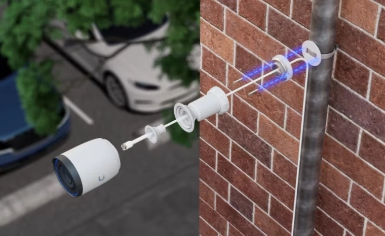 PoE+ and outdoor mounting for flexible installation