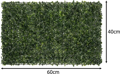 Dense 3 cm panel for better privacy