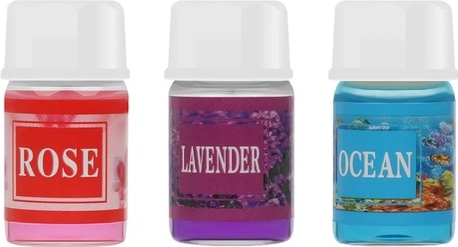 Aromatherapy included: 3 oils