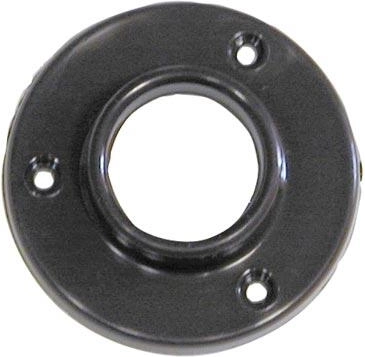 Kapitoru plastist rosett valge