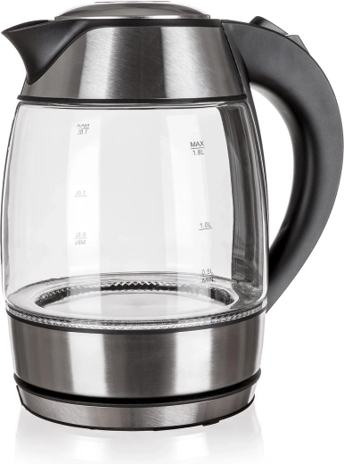 Glacy 1,8 l klaasist LED-taustvalgustusega veekeetja