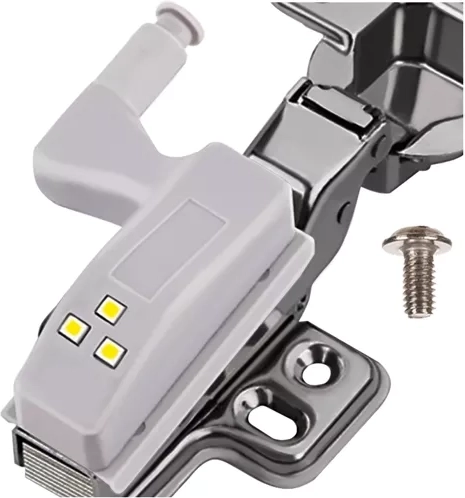 LED cabinet hinge light, 3 LEDs - 1 piece