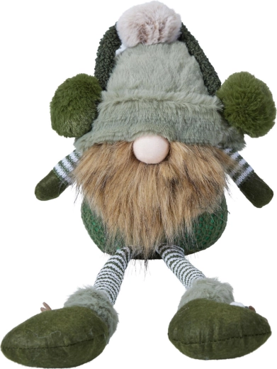 Istuv jõulupäkapikk 45 cm – 1 tk