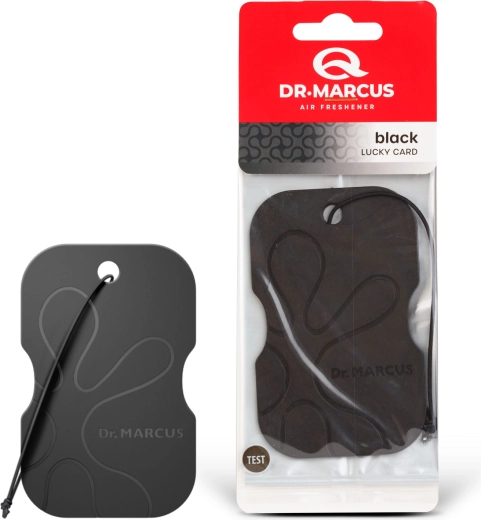 Dr. Marcus Lucky Card Black autoõhuvärskendaja