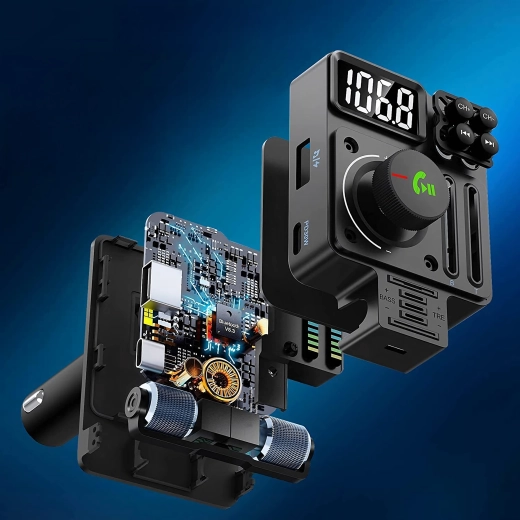 Bluetooth FM-transmitter autosse PD 30 W