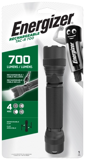 Energizeri taktiline laetav taskulamp