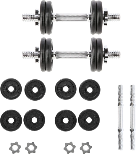 Reguleeritavad hantlid HMS 2 × 7 kg