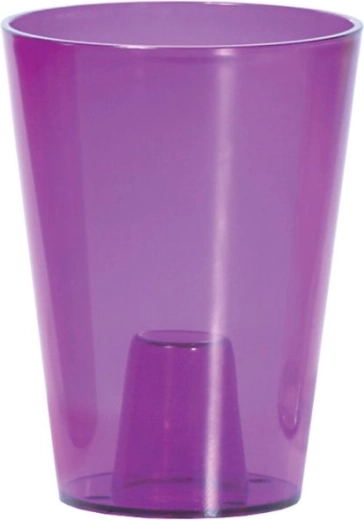 Orhideepott Coubi Orchid 13 cm – läbipaistev lilla