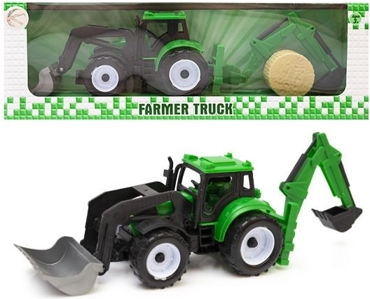 Traktor-ekskavaator haagisega - 1 tk