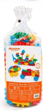 Ehituskomplekt MARIOINEX Waffle Mix 100 osa