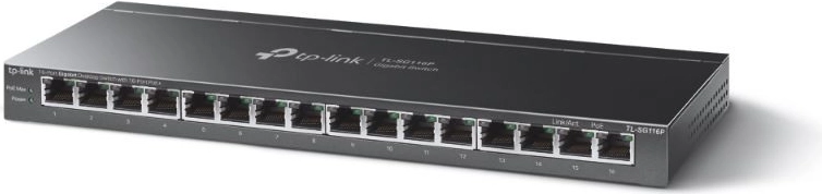 Haldamata PoE+ lüliti 16× Gigabit
