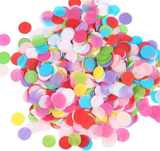 Konfettide tulistaja torus 20 cm (2 tk) MY PARTY