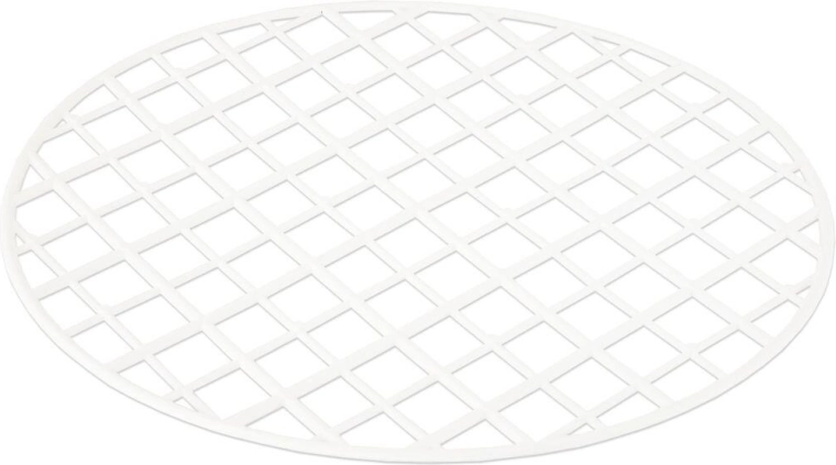 Ümmargune kraanikausi matt 32 cm – plastrest, värvivalik