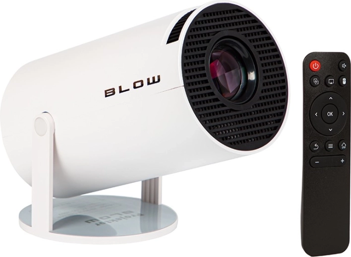 Kaasaegne BLOW kaasaskantav projektor Android TV ja Full HD-ga