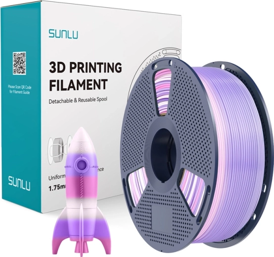 Sunlu PLA Rainbow Pro 3D-printimise filament