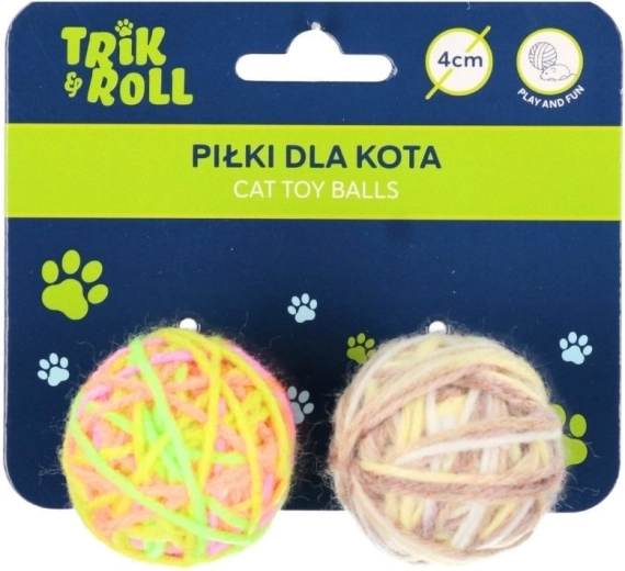 Kassile mõeldud pallide komplekt 2 tk (6 cm)