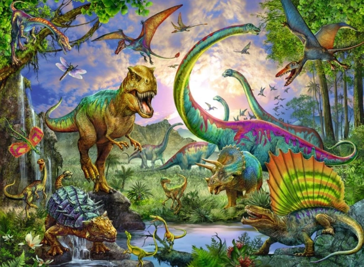 Ravensburgeri pusle Hiiglaste maa 200 tükki