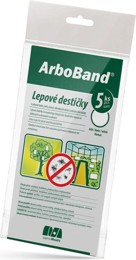 ArboBand valged liimpüünislauad (5 tk)