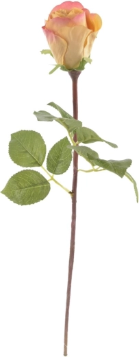 Kunstlill roos kollane 51 cm