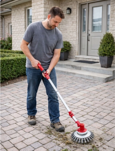 Effective cleaning of joints and outdoor surfaces