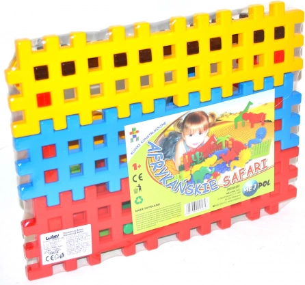 Plastist ehituskomplekt safari
