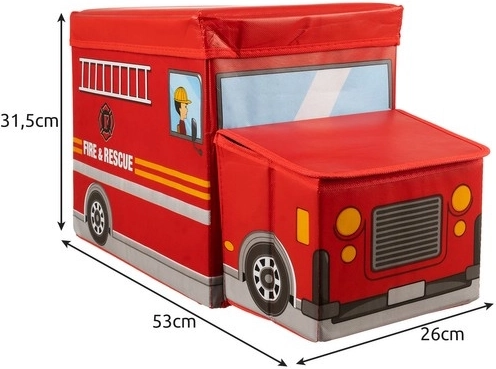 Foldable construction saves space