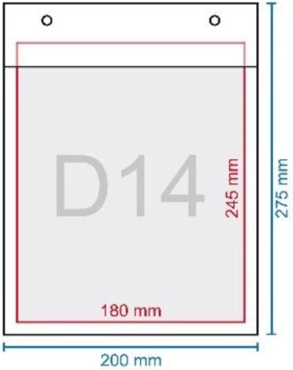 Mullikileümbrik D14 200 × 275 mm isekleepuv