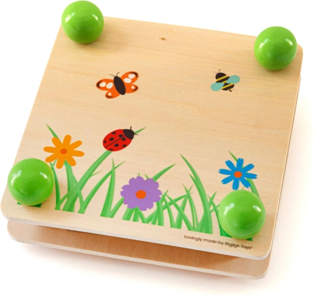 Bigjigs Toys puidust lillepress