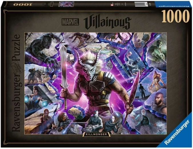 Pusle Ravensburger Villainous: Killmonger 1000 tükki