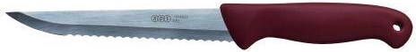 Kööginuga lainelise teraga 6, roostevaba teraga 155 mm