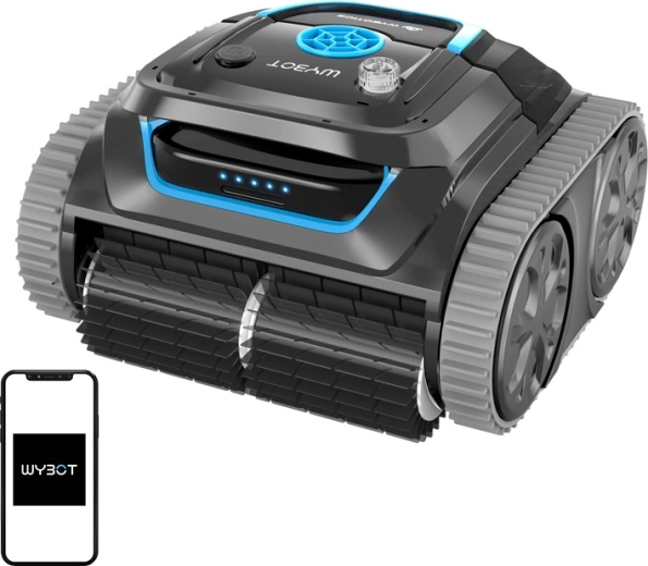 Juhtmevaba robot-tolmuimeja basseinile Wybot S1
