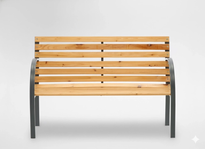 Puidust aiapink 120 × 60 × 82 cm GARDENLINE