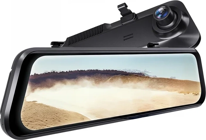 WOLFBOX G850 Pro 4K pardakaamera koos tahavaatepeegli ja 1080p tagakaameraga