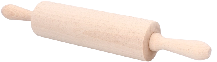 Puidust taignarull pöögipuust 40 cm