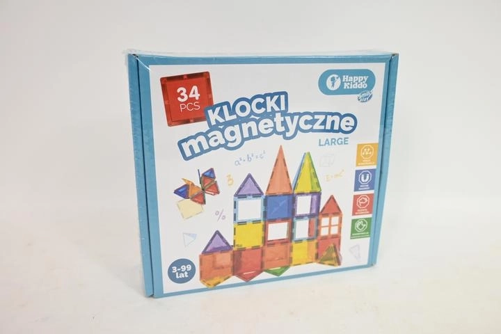 Magnetilised ehitusklotsid SmilyPlay 34 tk